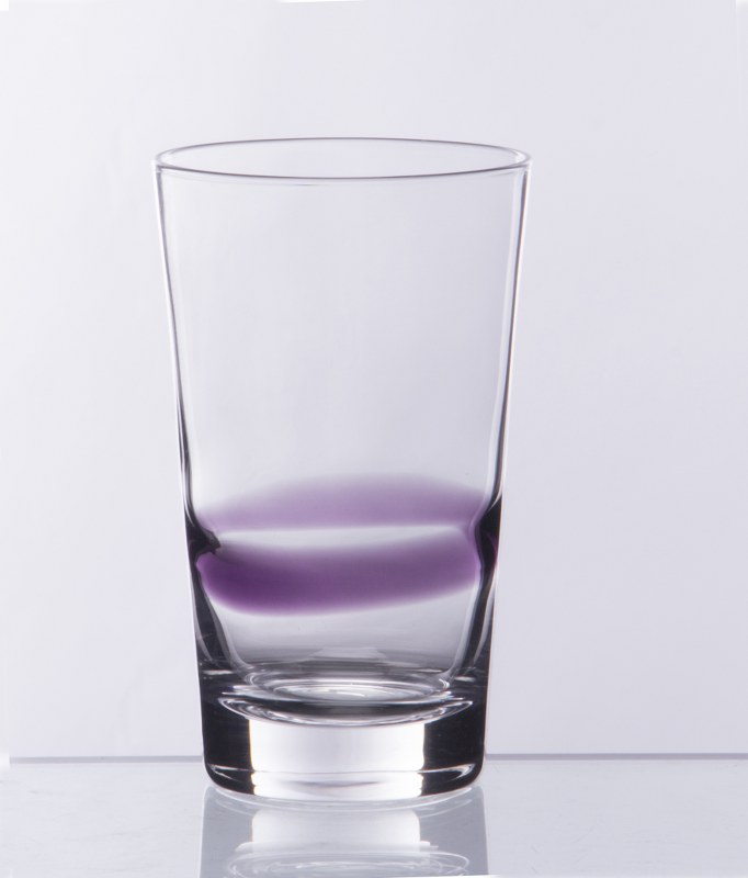 Ποτήρι Νερού Σετ 6τμχ Γυάλινα Amethyst Hayman Cryspo Tr